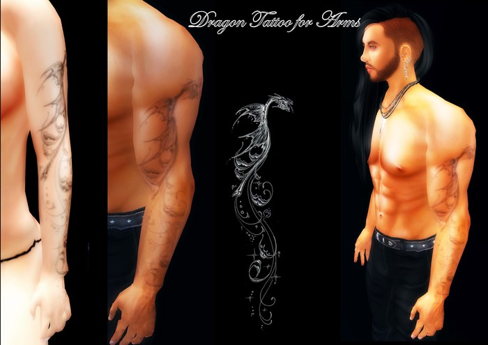 Dragon Tattoo for Arms