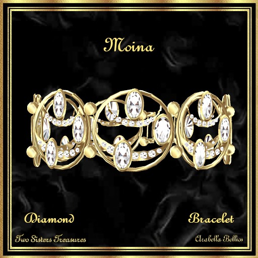 TST - MOINA DIAMOND BRACELET YG.