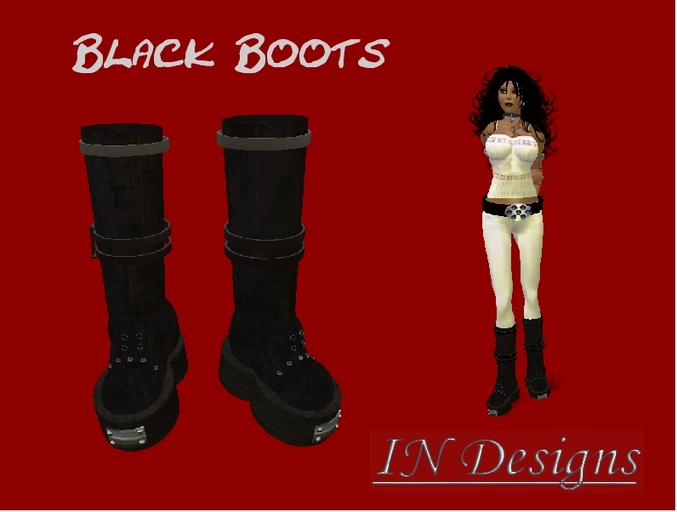 :IN Designs: Black Boots