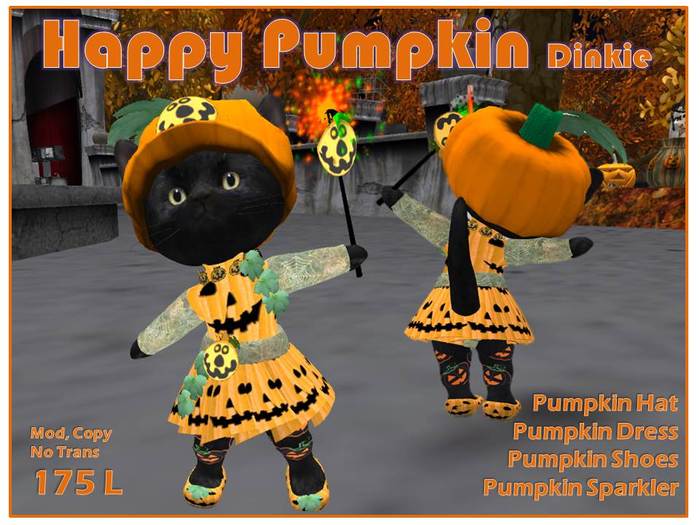 Happy Pumpkin DInkie