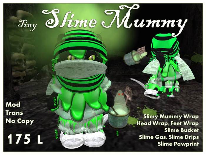 Tiny Slime Mummy Box