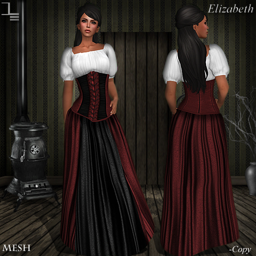 DE Designs - Elizabeth - Red