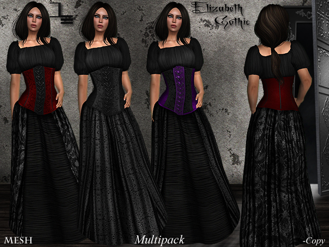 DE Designs - Elizabeth - Multipack - Gothic