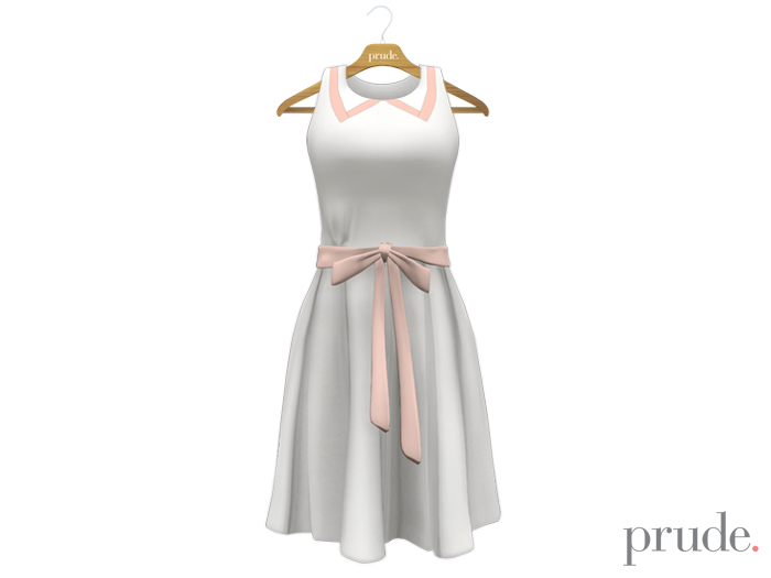 Prude.Mesh Dress Alice - White