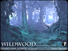 Trees - WILDWOOD Giant Oak Tree Forest Modules - Season Changing