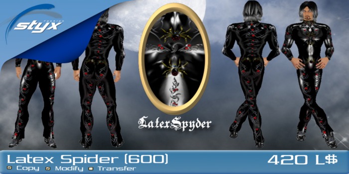 BUD-600-Clothes-O-Latex Spider