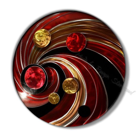 Eruption Metal Wall Decor