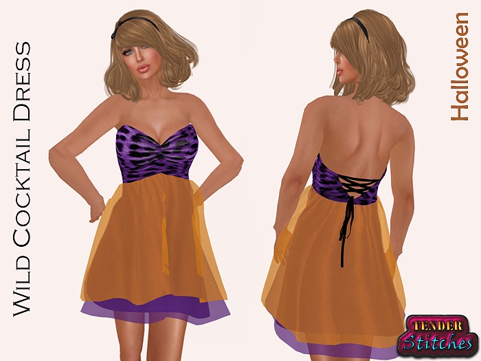 [TS] Wild Cocktail Dress - HALLOWEEN
