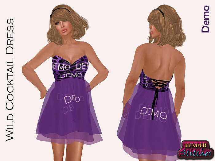 [TS] Wild Cocktail Dress - DEMO
