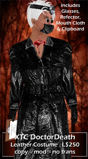 XTC PiratePunk Leather Costume