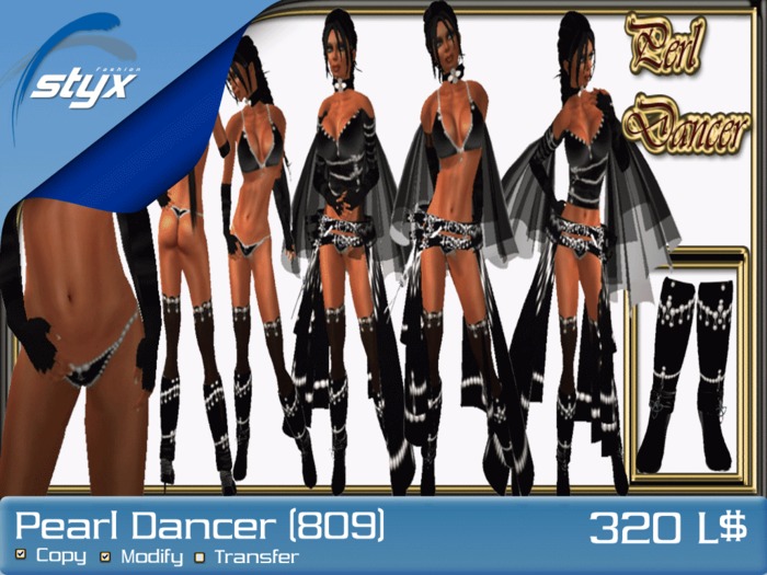 BUD-809-Clothes-O-Perl dancer