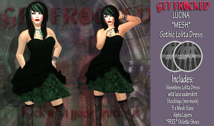 KRISTA *MESH* Evening Gown RED
