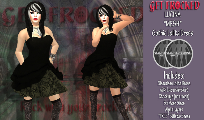 KRISTA *MESH* Evening Gown RED