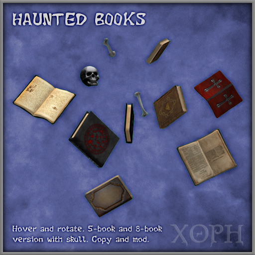Haunted / Enchanted Books for halloween
