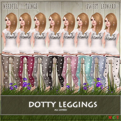 ::LEO-NT:: DOTTY<3 Leggings [Fatpack]