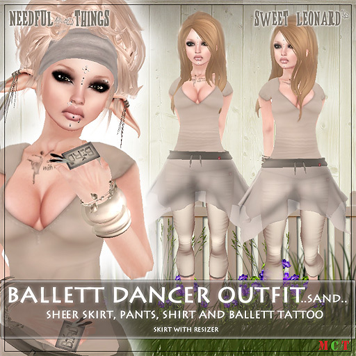::LEO-NT:: BALLETT DANCER <3 [sand]