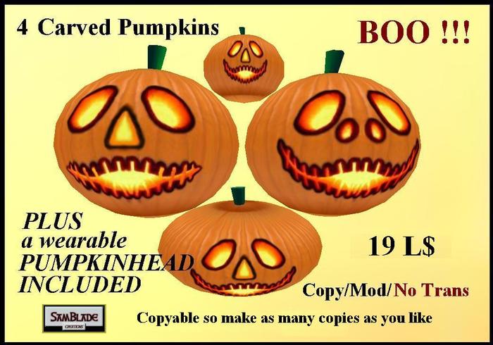 Carved Pumpkins