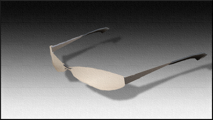 ^^Glasses White^^