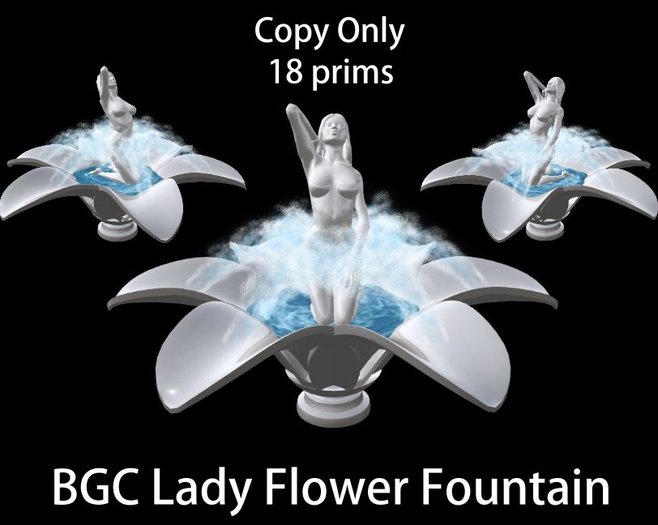 BGC Lady Flower Fountain