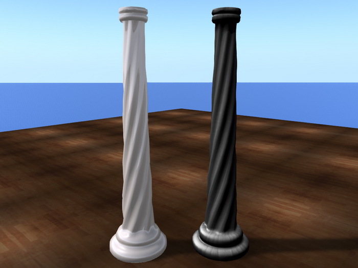 Tintable Spiral Column