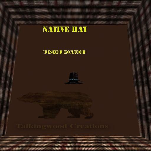 Native Hat turquoise black