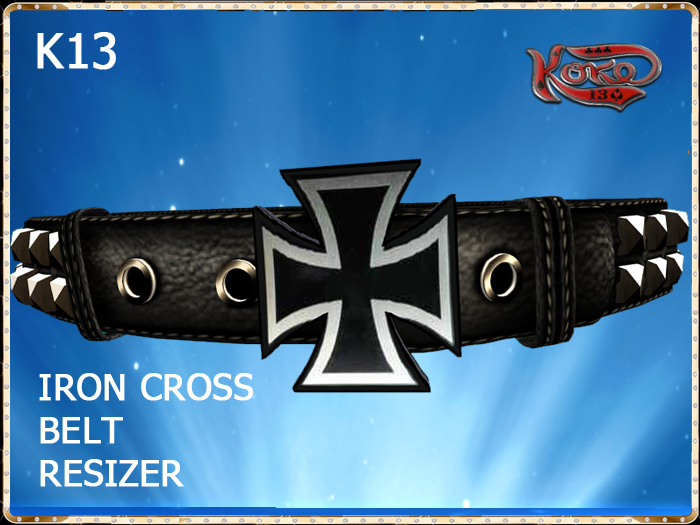K13 - IRON CROSS BELT