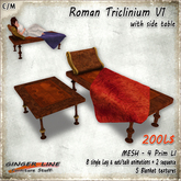 [Ginger Line] Roman Triclinium V1 COPY - (BOX)