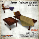 [Ginger Line] Roman Triclinium V1 COPY - (BOX)