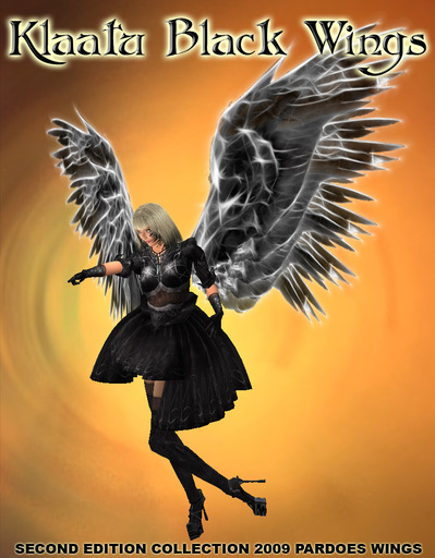Pardoes Klaatu Black wings