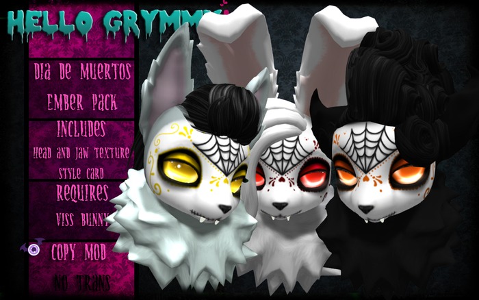 Hello Grymmy! Día de Muertos EmberPack!