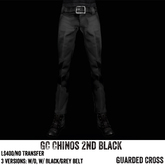 * GUARDED CROSS/Men’s-Wear * GC Chinos 2nd Black