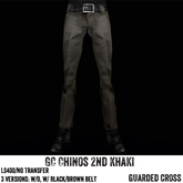 * GUARDED CROSS/Men’s-Wear * GC Chinos 2nd Khaki