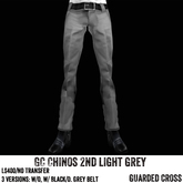 * GUARDED CROSS/Men’s-Wear * GC Chinos 2nd Light Grey