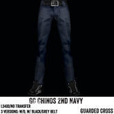 * GUARDED CROSS/Men’s-Wear * GC Chinos 2nd Navy