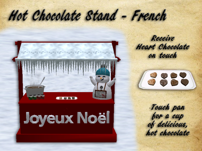 Hot Chocolate Stand French