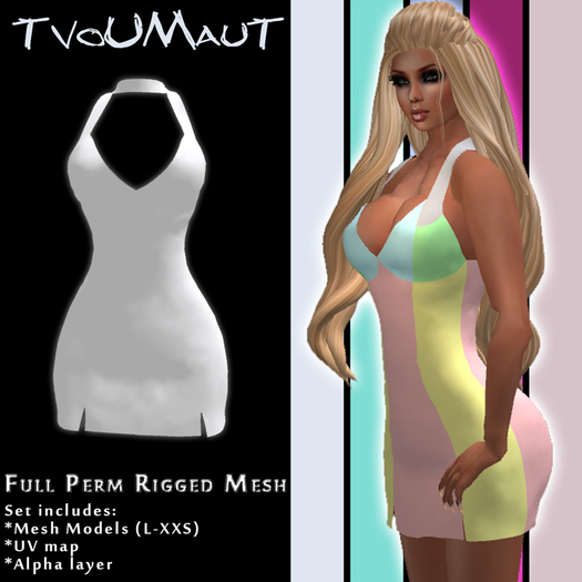 Mesh Dress (Full Perm/Rigged Mesh)