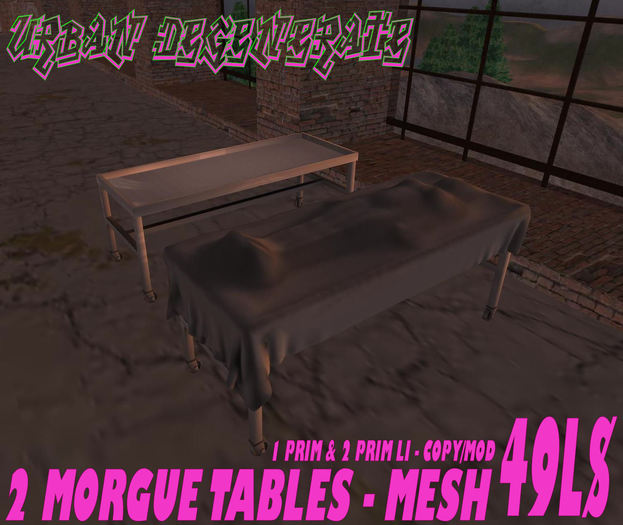 MORGUE TABLES MESH 