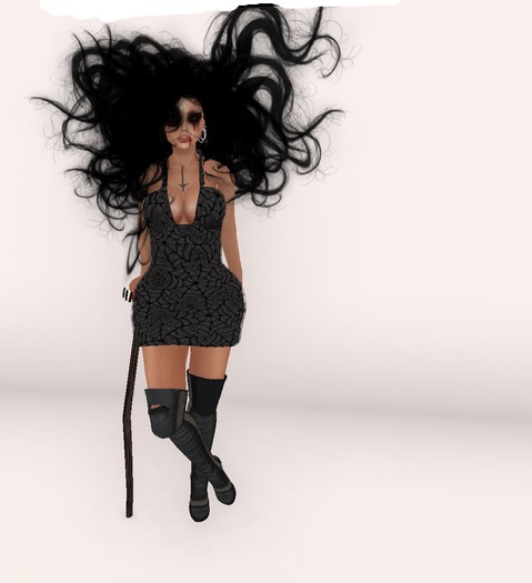 Halloween Spider Dress BLACKS