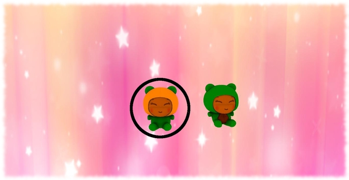 Pumpkin Bear Doll Set