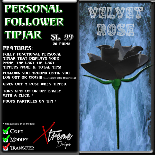 Personal Follower Tipjar v1.0 -Enchanted- [BAG]