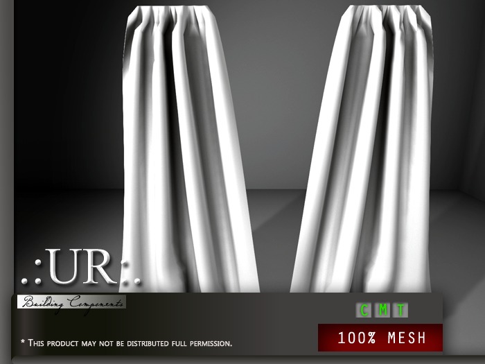 .:UR:. Reader Living Room Set - Curtains (full perm mesh)