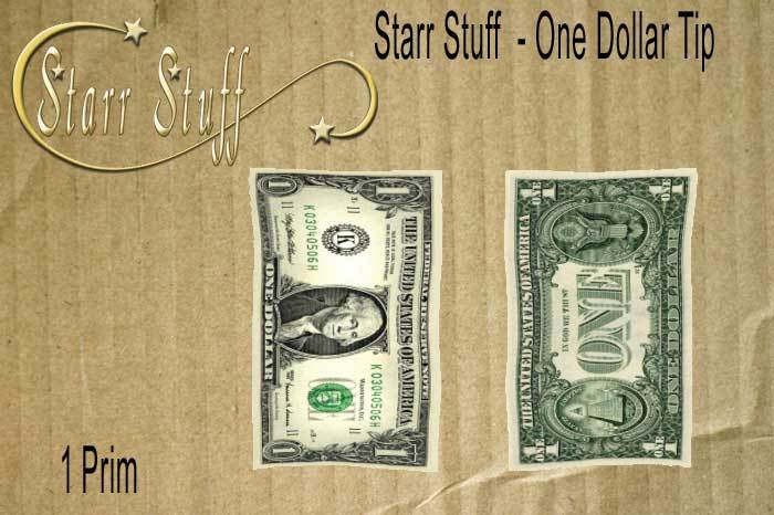 Starr Stuff - Dollar Tip Jar - Boxed 