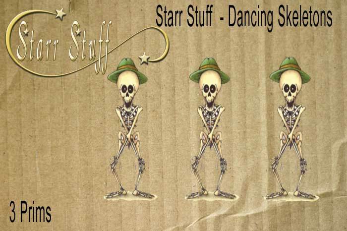 Starr Stuff - Dancing Skeletons - SZ - Boxed