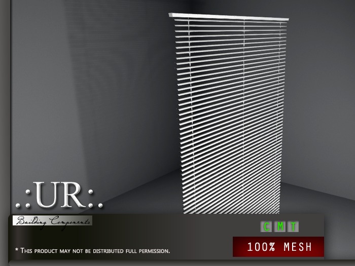 .:UR:. Reader Living Room Set - Window Blinds (full perm mesh)