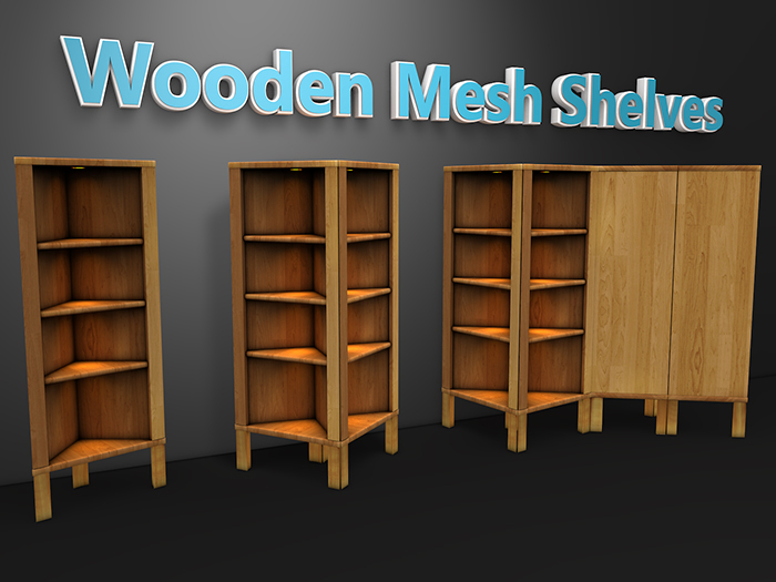 Coby. Wooden Shelves  MP
