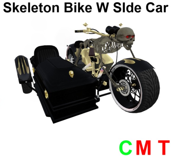 DRACK'S Skeleton 2 W Side Car Beta v7 (BOXED)