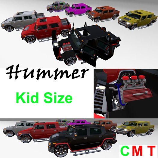 Hummer KCPACS v6.03 (Black) (Todd Kid Size)
