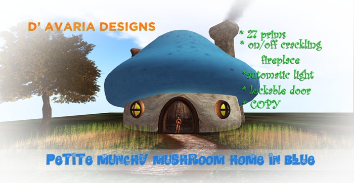 [DD] Petite Munchy Mushroom Home B - Box