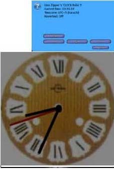 Wall CLOCK gold