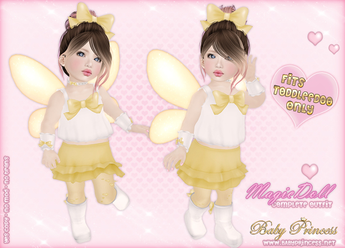 :*BABY*: Magic Doll { ToddleeDoo } Yellow